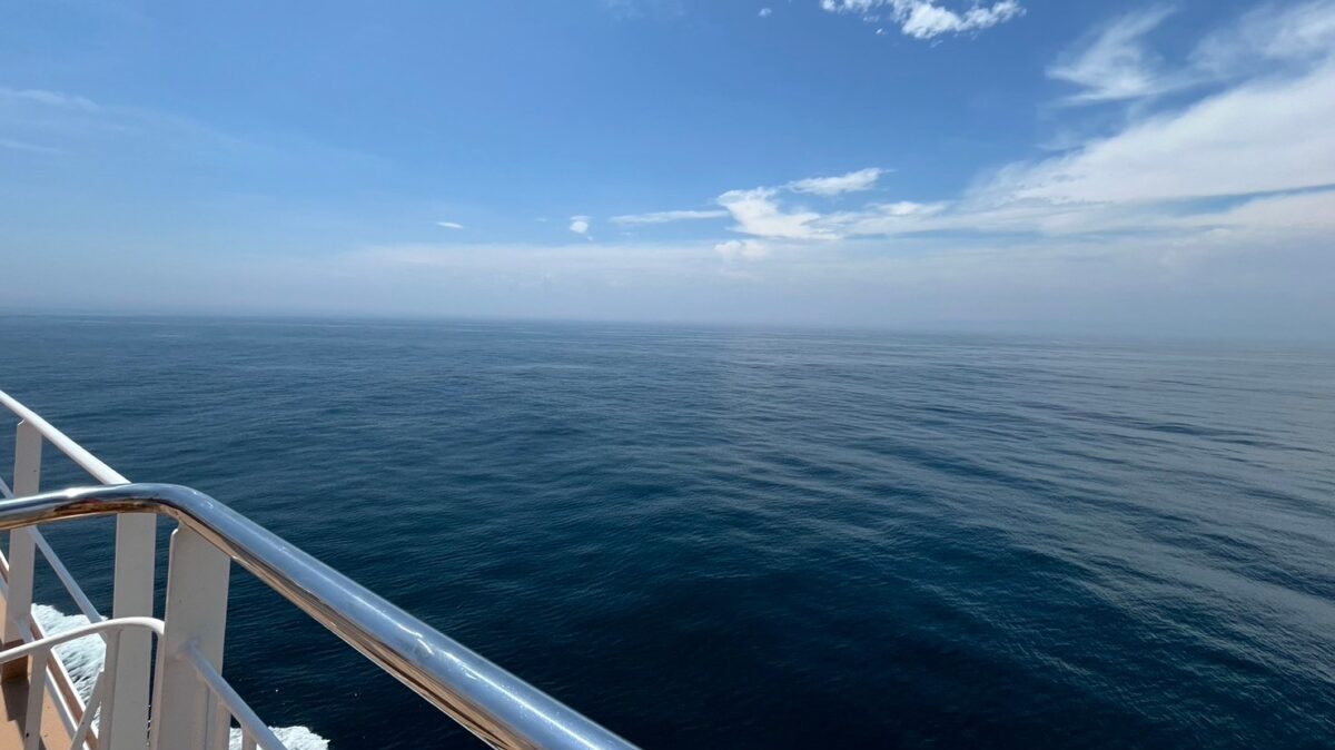 さんふらわあからの海