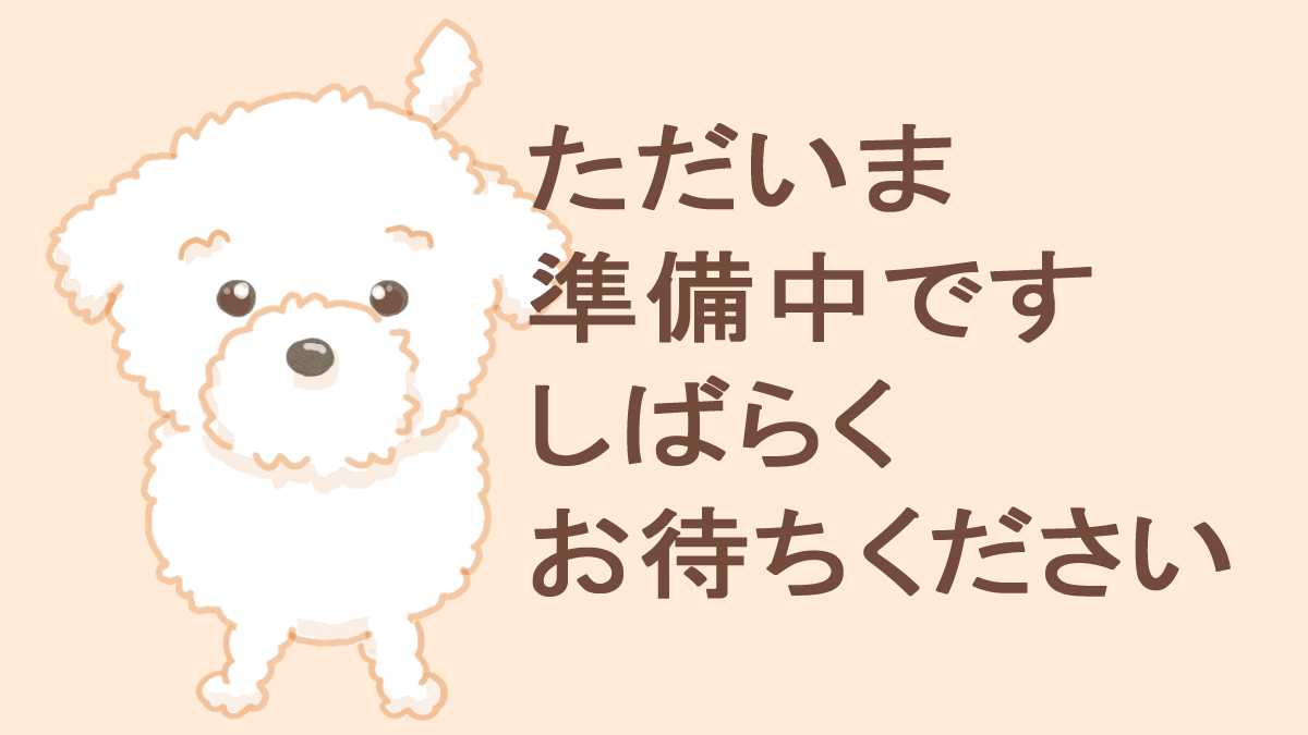 準備中の表示