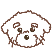 おじいちゃん犬の顔