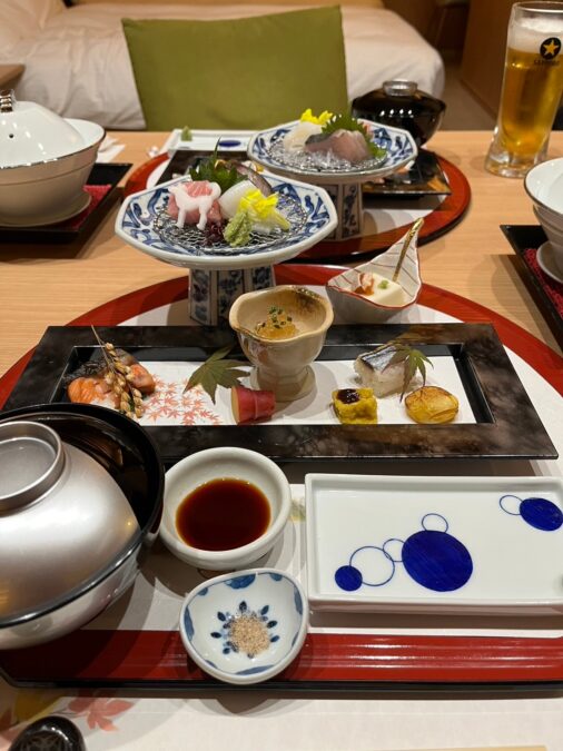 箱根雲外荘夕食