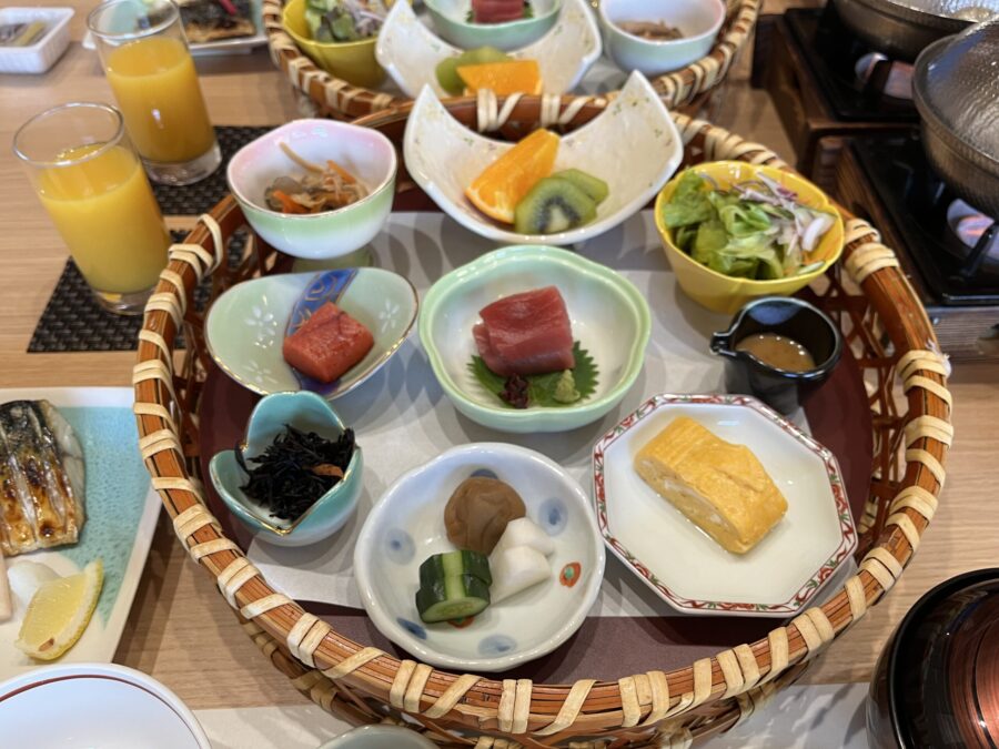 箱根雲外荘朝食