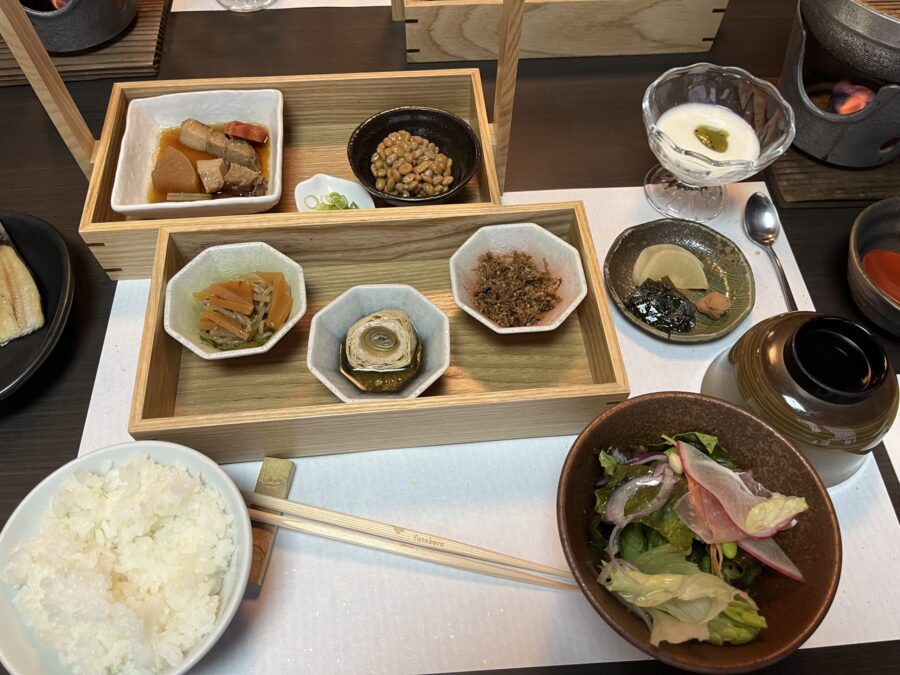 懐の食事