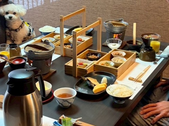 懐の食事